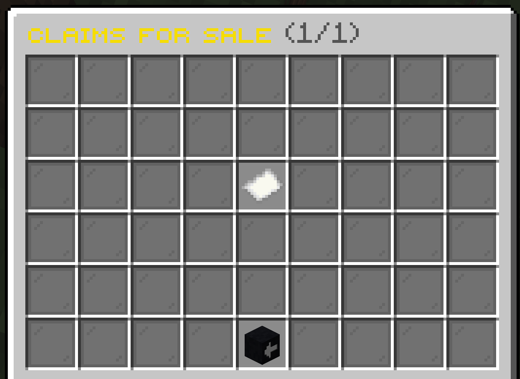 The claims-for-sale browser