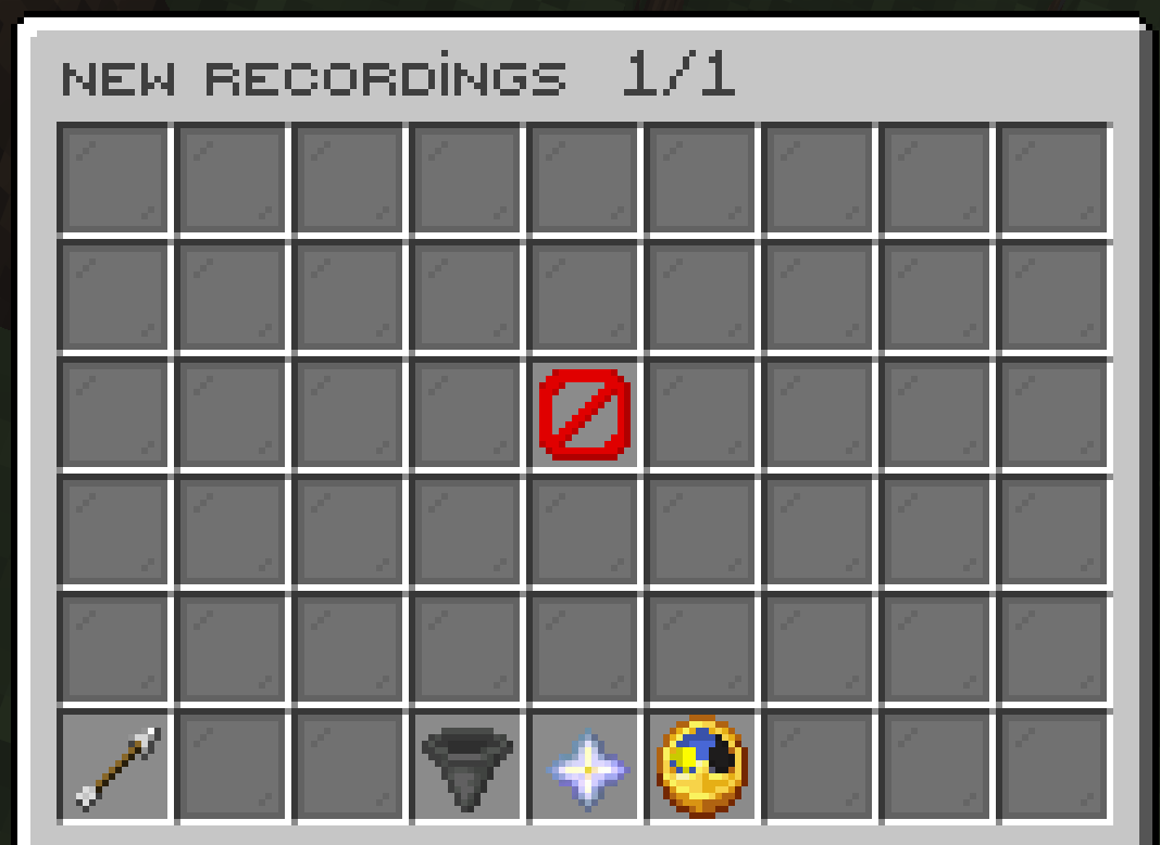 The New Recordings review queue