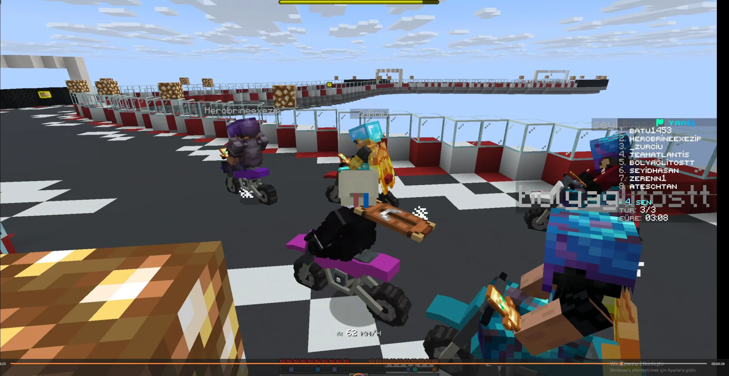 ServerGames car race in-game